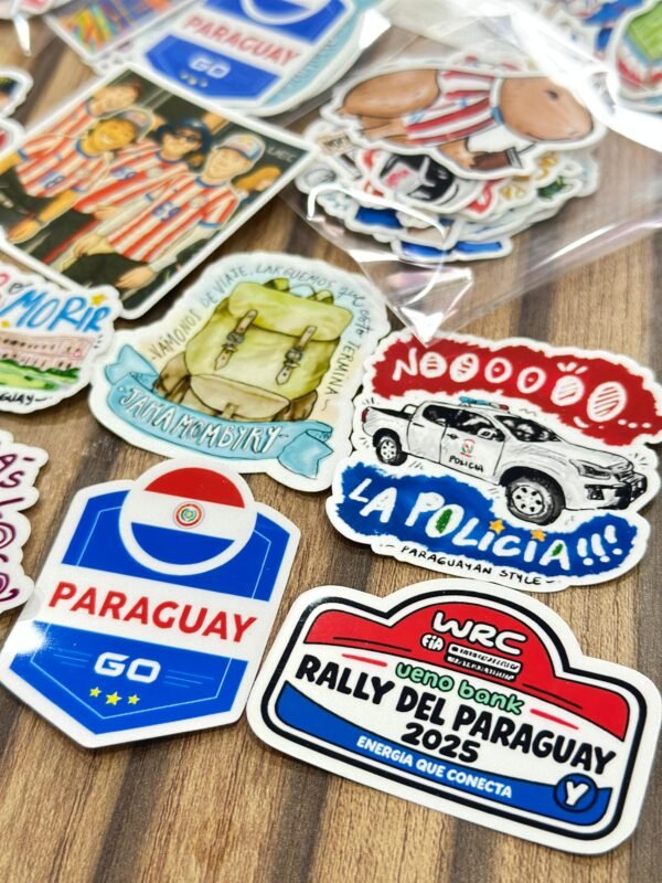 STICKERS ALBIRROJOS PLANCHA OFICIAL LGC VERSIÓN 2