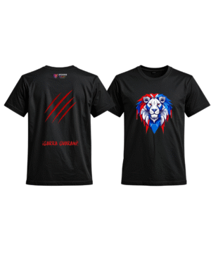 Remera versión 2 negra Remeras Cuello Redondo Negra Paraguay Versión 1